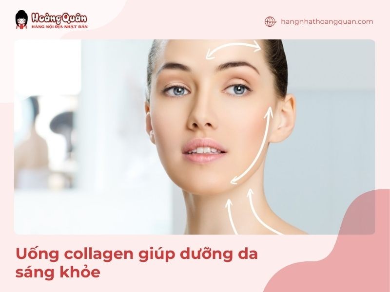 Dưỡng da sáng khỏe nhờ cách uống collagen nhật