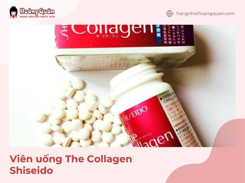 The Collagen Shiseido nổi tiếng trong giới làm đẹp về hiệu quả mang lại