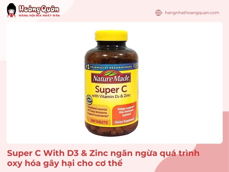 Sản phẩm phòng chống quá trình oxy hóa có hại