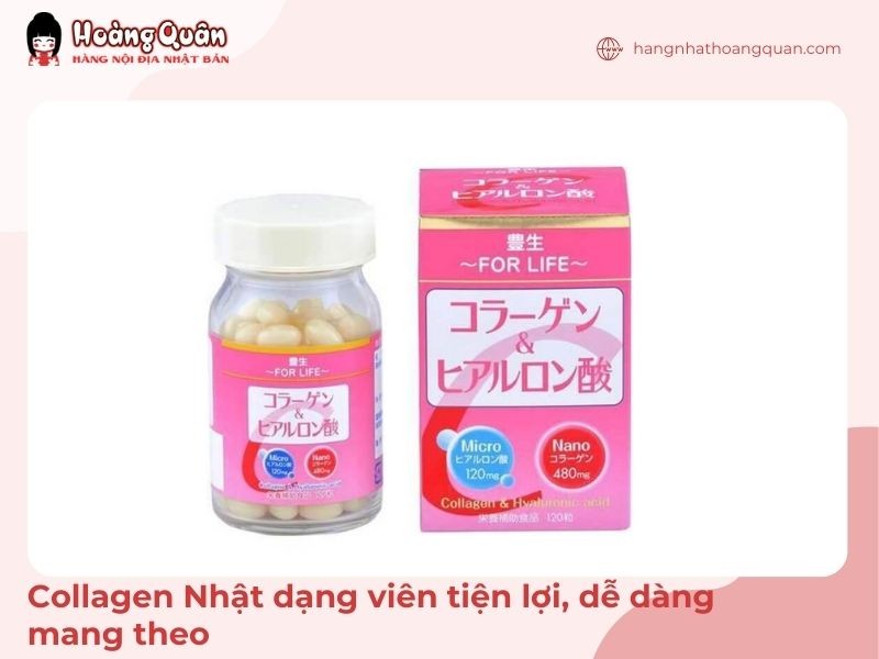 Collagen Nhật dạng viên