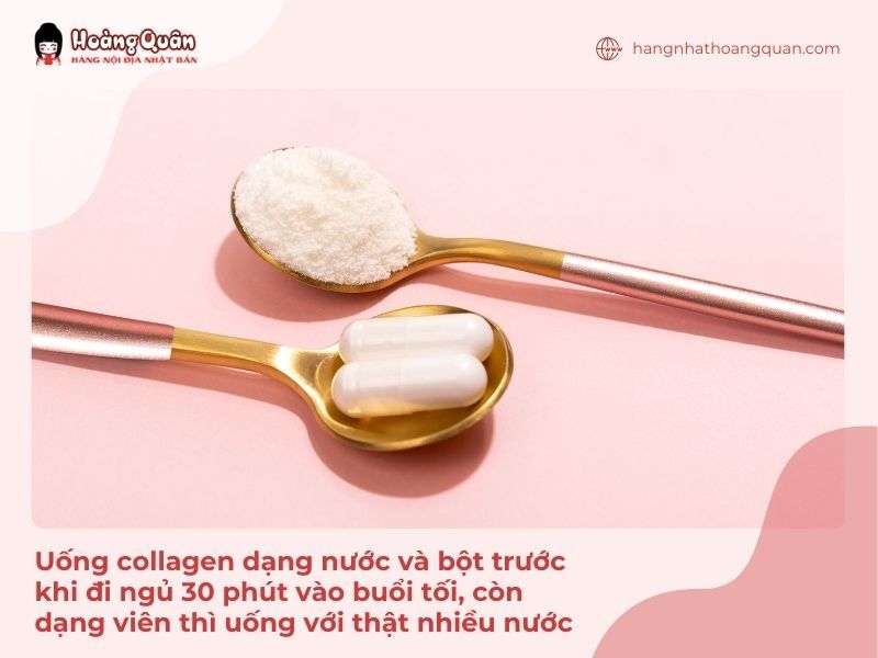 Cách sử dụng đối với từng loại collagen