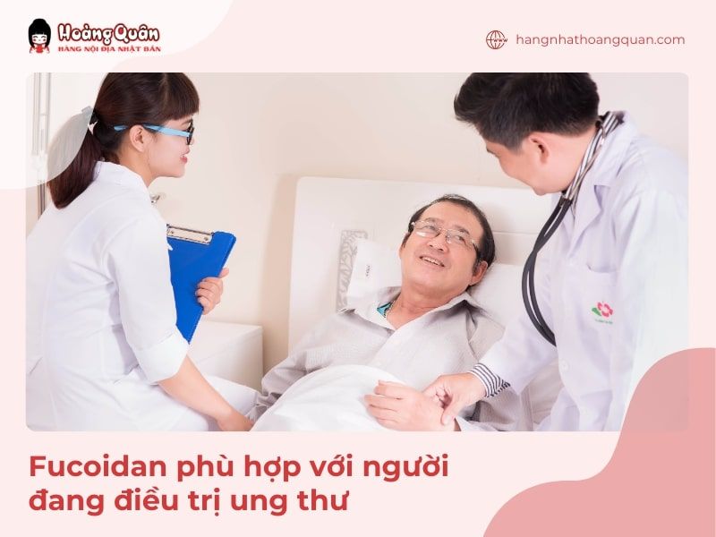 Fucoidan Nhật Bản hỗ trợ điều trị ung thư