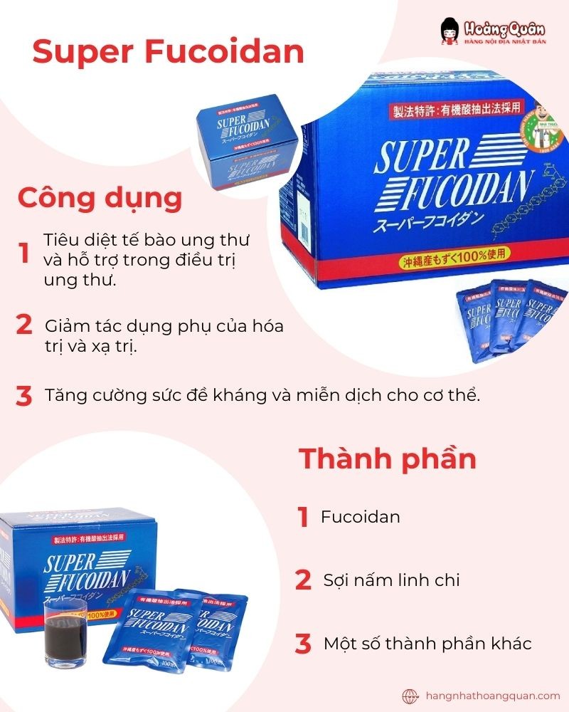 Fucoidan Nhật loại nào tốt hiện nay