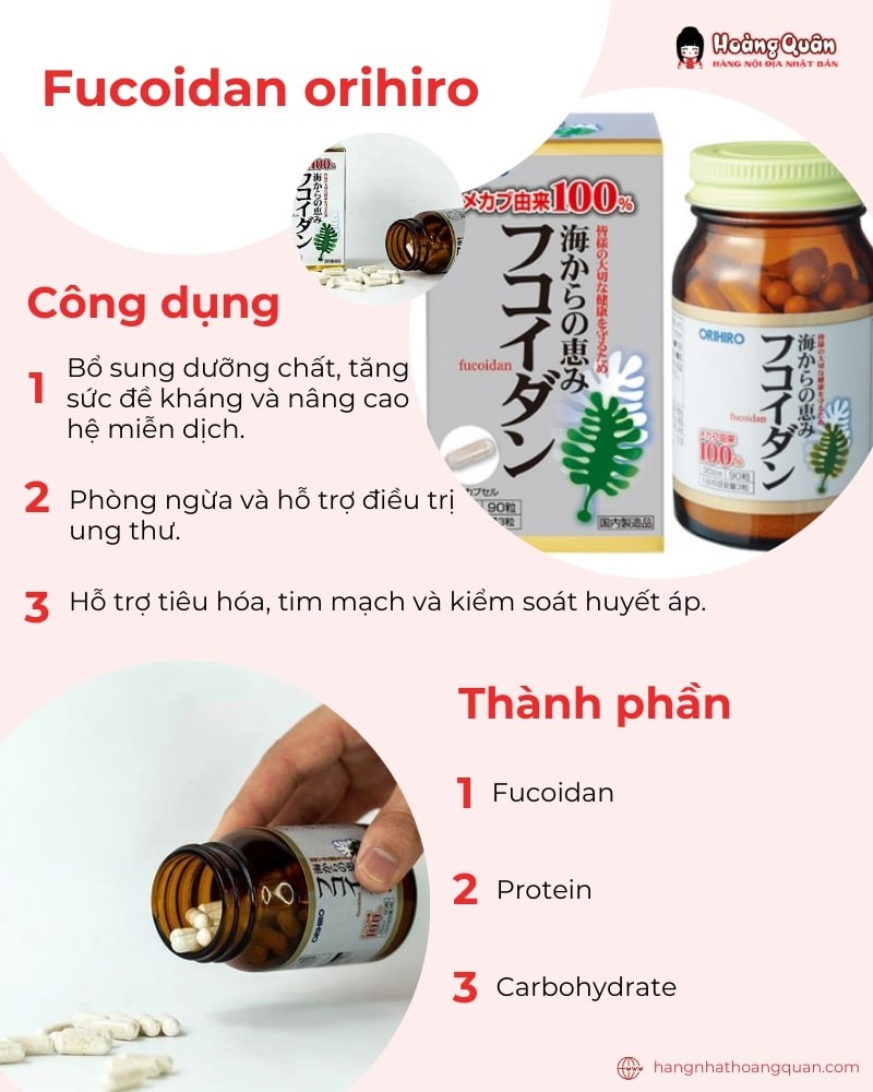 Tảo Fucoidan orihiro