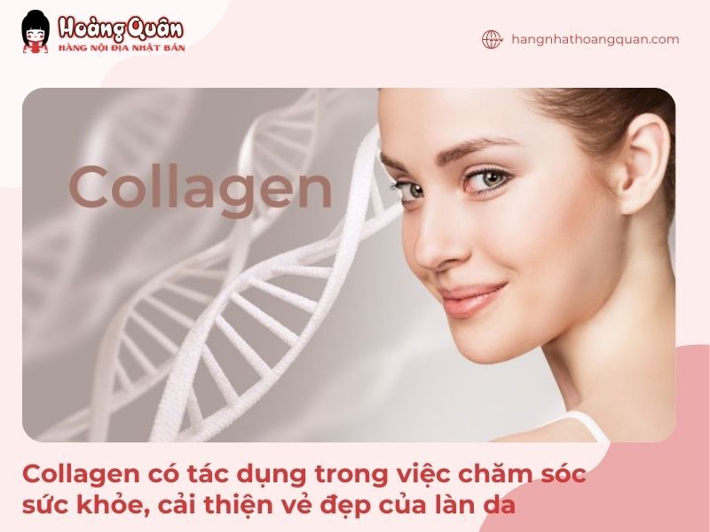 Uống collagen giúp duy trì vẻ đẹp của cơ thể