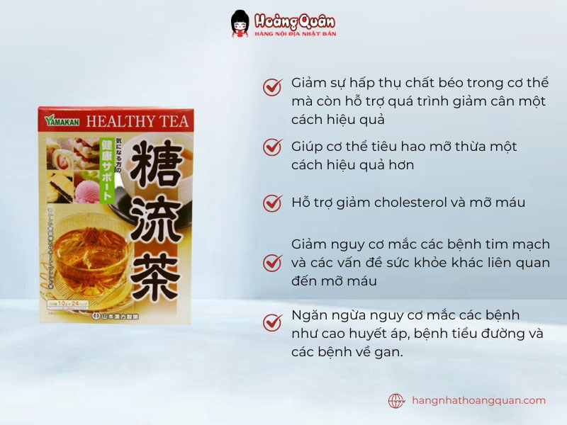 Trà Yamakan là một phần không thể thiếu trong bộ sưu tập chăm sóc sức khỏe từ thiên nhiên đến từ đất nước mặt trời mọc