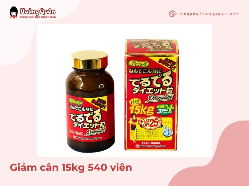 Giảm cân 15kg 540 viên
