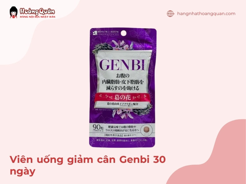 Viên uống giảm cân Genbi 30 ngày