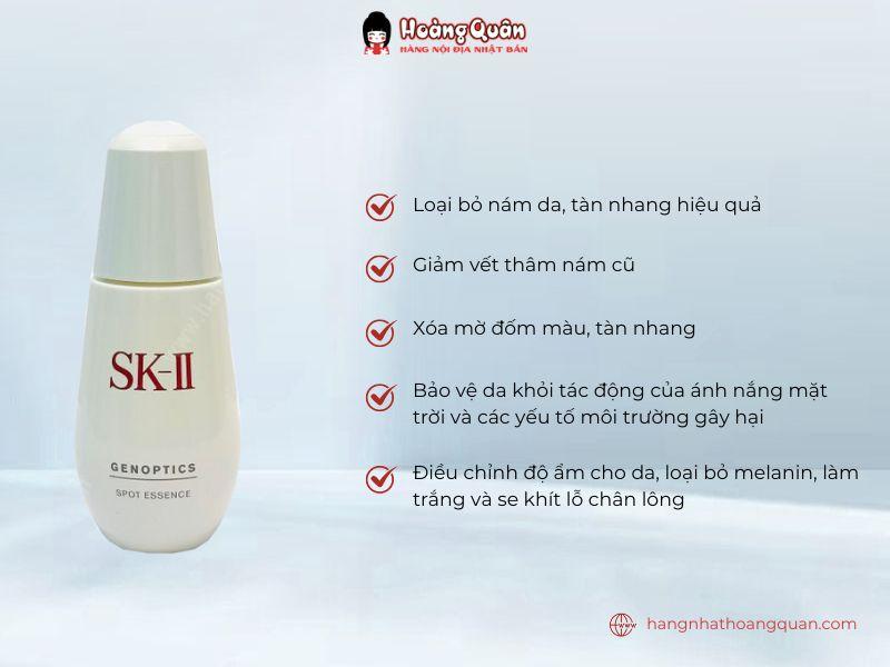 Công dụng serum SKII Genoptics Spot Essence 50ML