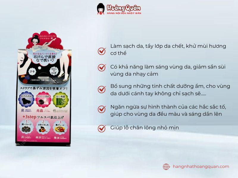 Công dụng xà bông trị thâm nách Pelican 100g