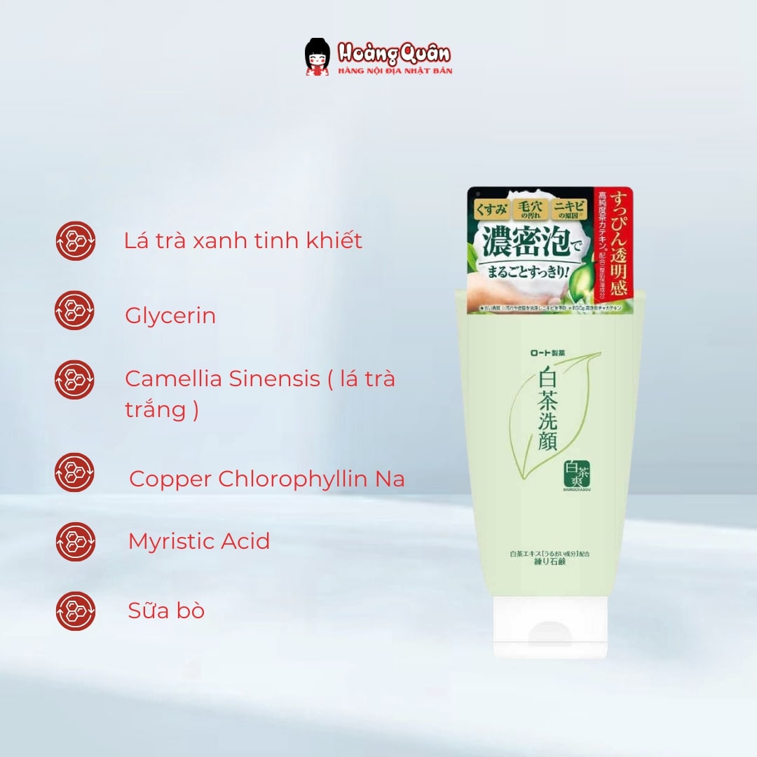 Thành phần sữa rửa mặt