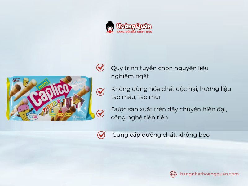 Bánh Que Kem Ốc Quế Glico 10 Cây vừa ngon vừa cung cấp dưỡng chất