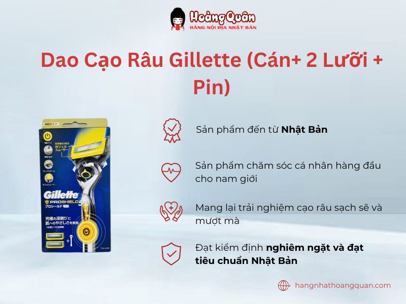 Dao Cạo Râu Gillette