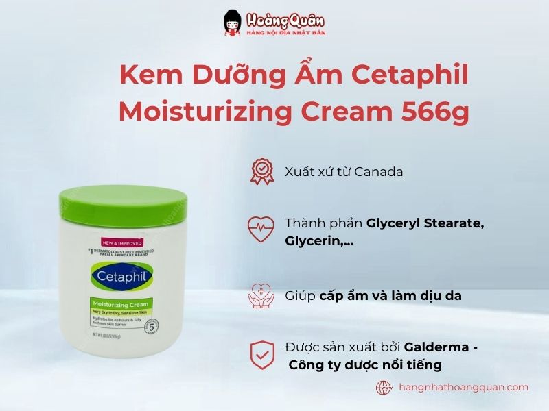 Kem Dưỡng Ẩm Cetaphil Moisturizing Cream