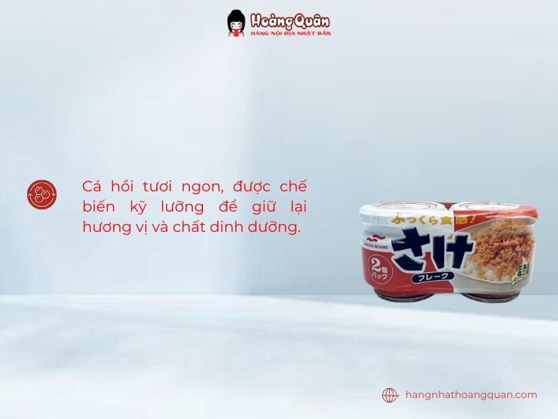 Thành phần Ruốc Cá Hồi Maruha Nichiro Set 2 hộp
