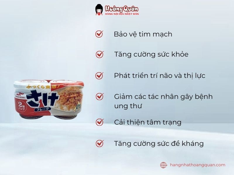 Thành phần Ruốc Cá Hồi Maruha Nichiro Set 2