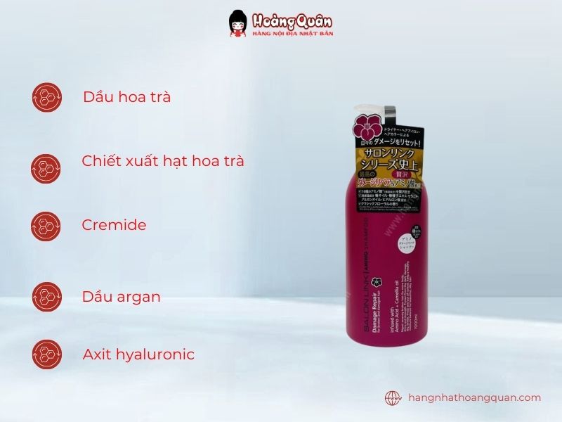 Thành phần dầu gội Salon Link Amino Damage Repair 