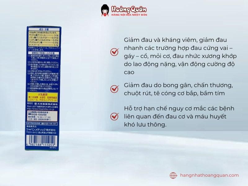 Lăn giảm đau Salonpas Hisamitsu 85ml giá tốt Lăn giảm đau Salonpas Hisamitsu 85ml giá tốt