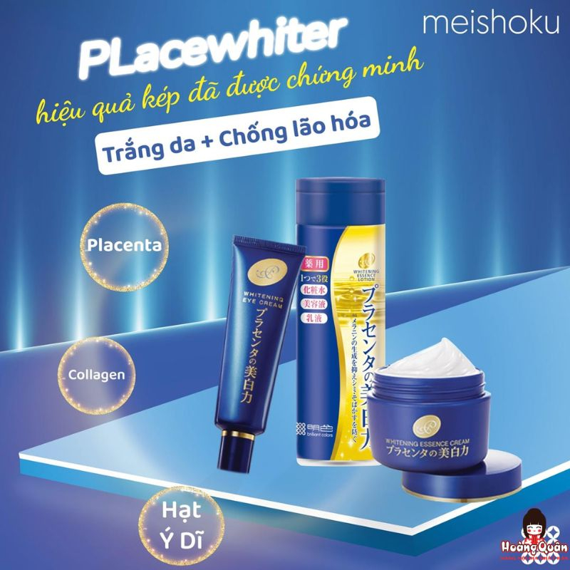 Kem Dưỡng Sáng Da, Ngăn Ngừa Lão Hóa W Meishoku 55g chính hãng
