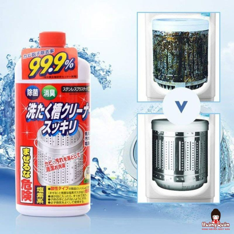 Chất Tẩy Rửa Lồng Máy Giặt Rocket Soap 550g giá rẻ