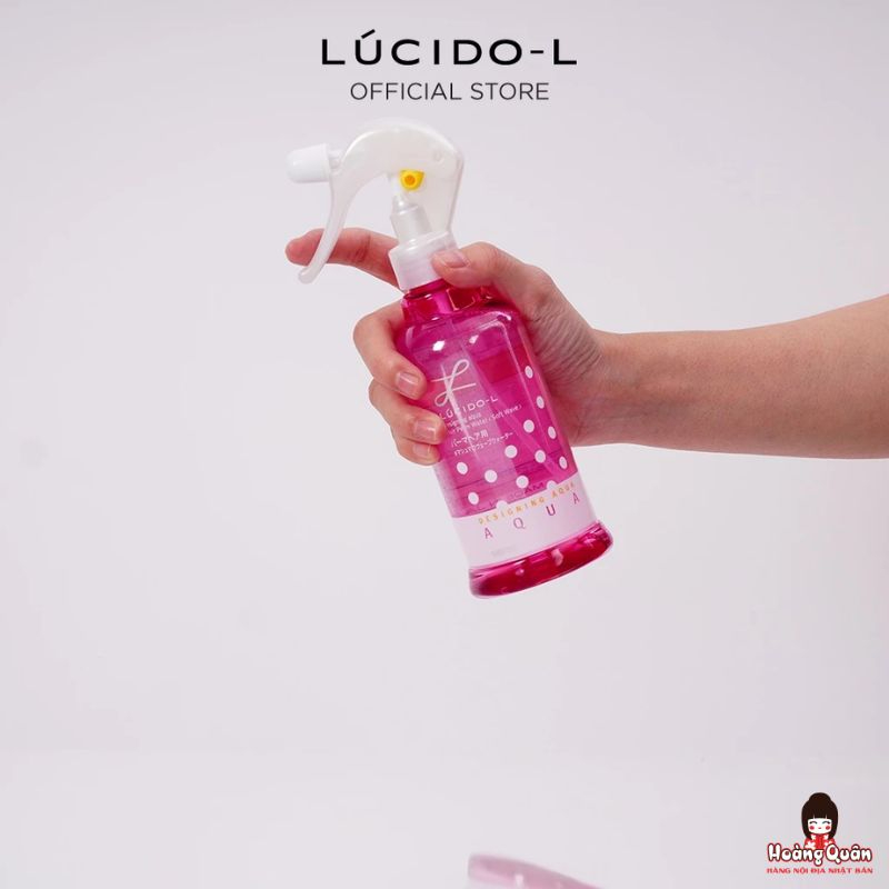 Xịt tạo kiểu tóc uốn gợn sóng dưỡng và giữ nếp Lucido-L 250ml
