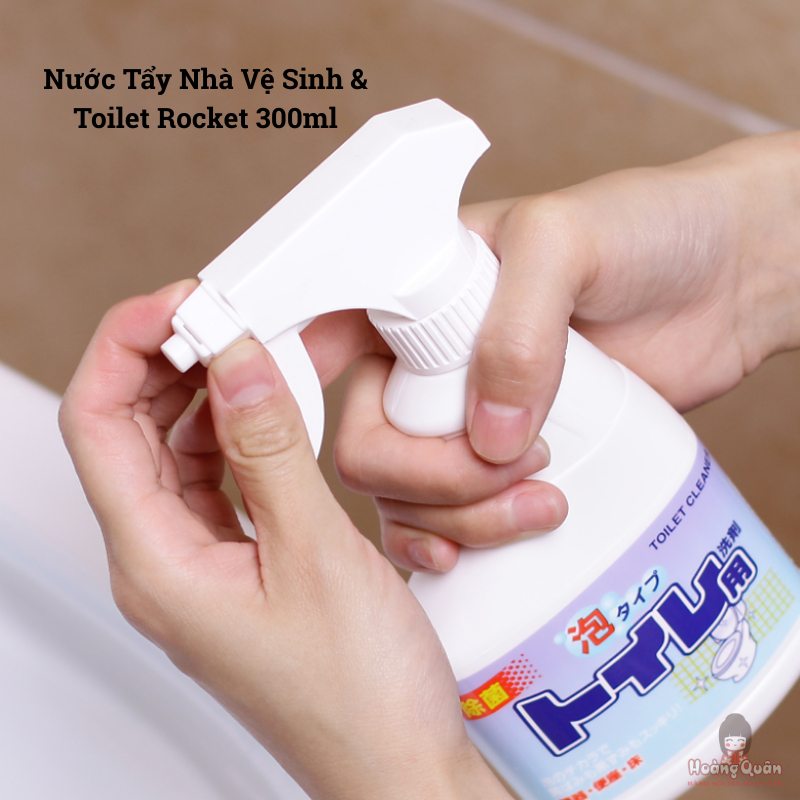 Nước Tẩy Nhà Vệ Sinh & Toilet Rocket 300ml