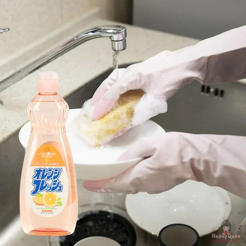 Nước Rửa Chén Hương Cam Rocket 600Ml giá rẻ