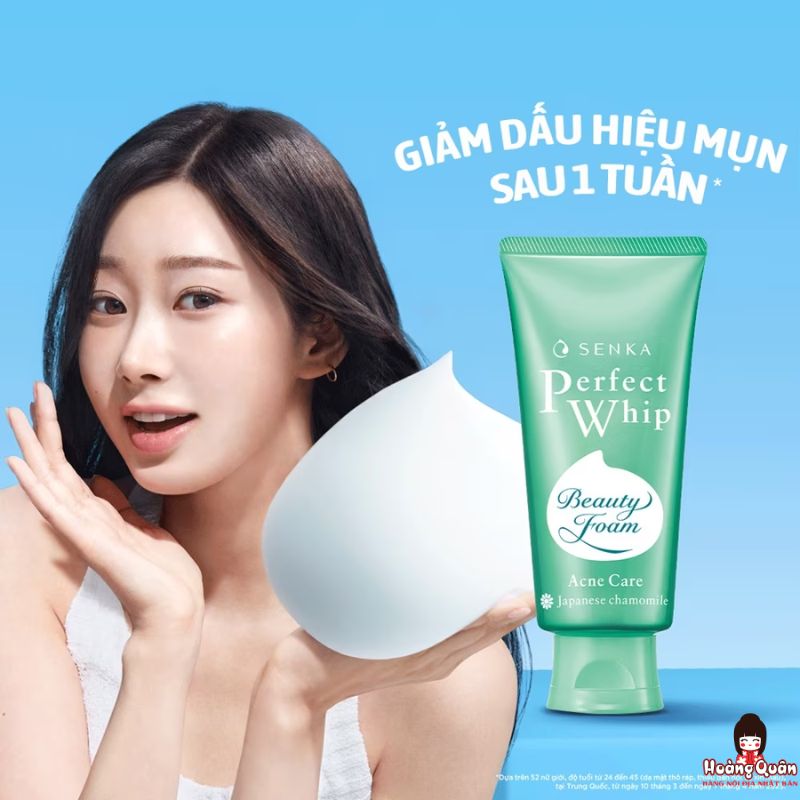 Sữa rửa mặt ngăn ngừa mụn Senka Perfect Whip giá rẻ Sữa rửa mặt ngăn ngừa mụn Senka Perfect Whip giá rẻ
