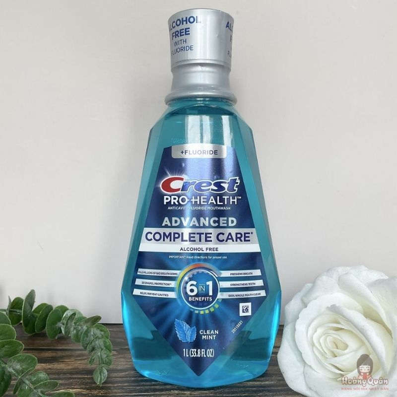 Nước súc miệng Crest Pro-Health Advanced 6 in 1
