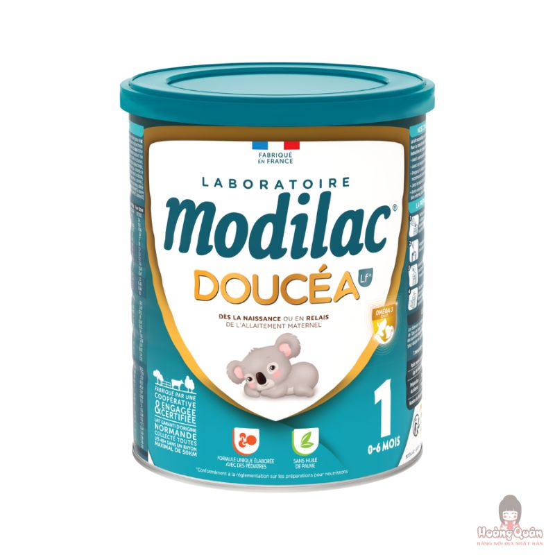 Sữa Bột Modilac Doucéa Pháp Số 1 (0-6 Tháng)