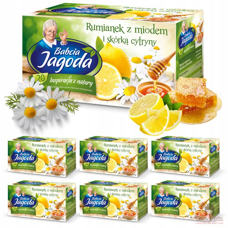 Trà hoa cúc chanh mật ong Ba Lan 40g giá tốt