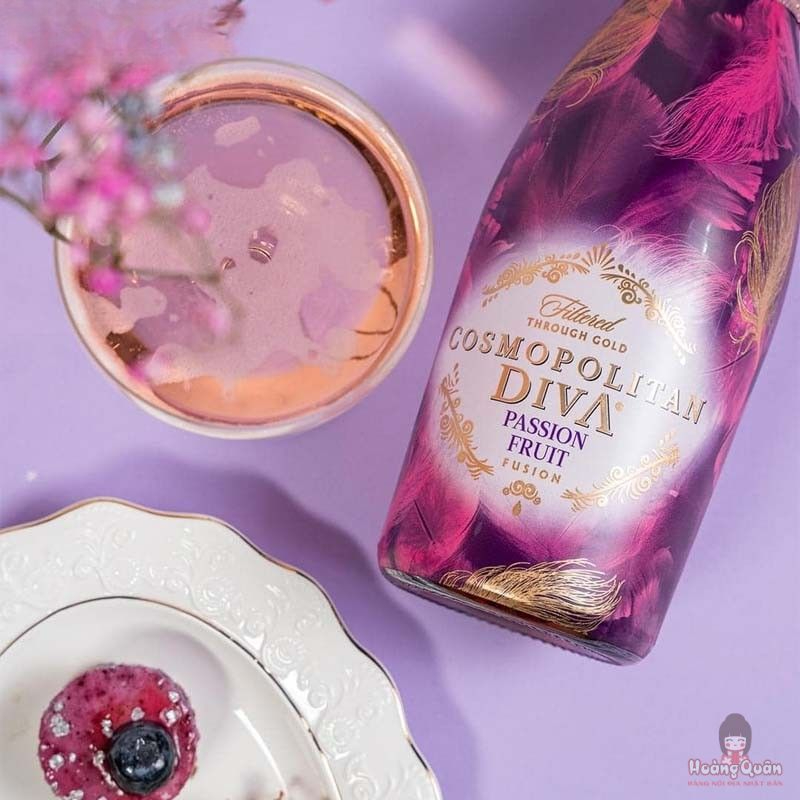 Rượu vang hoa quả Cosmopolitan Diva Passion Fruit Fusion giá rẻ