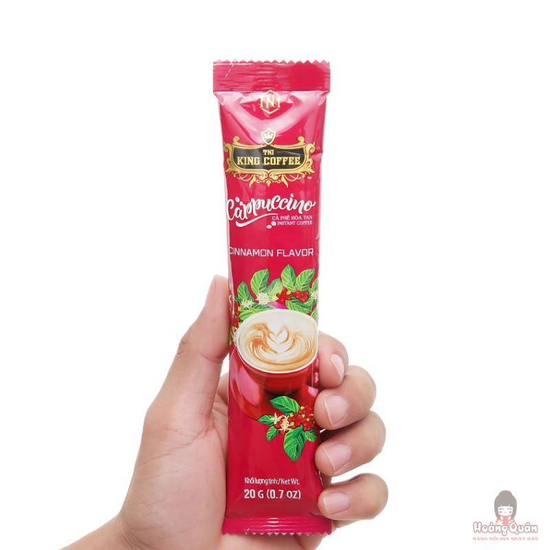 King Coffee Cappuccino Vị Quế 240g giá tốt