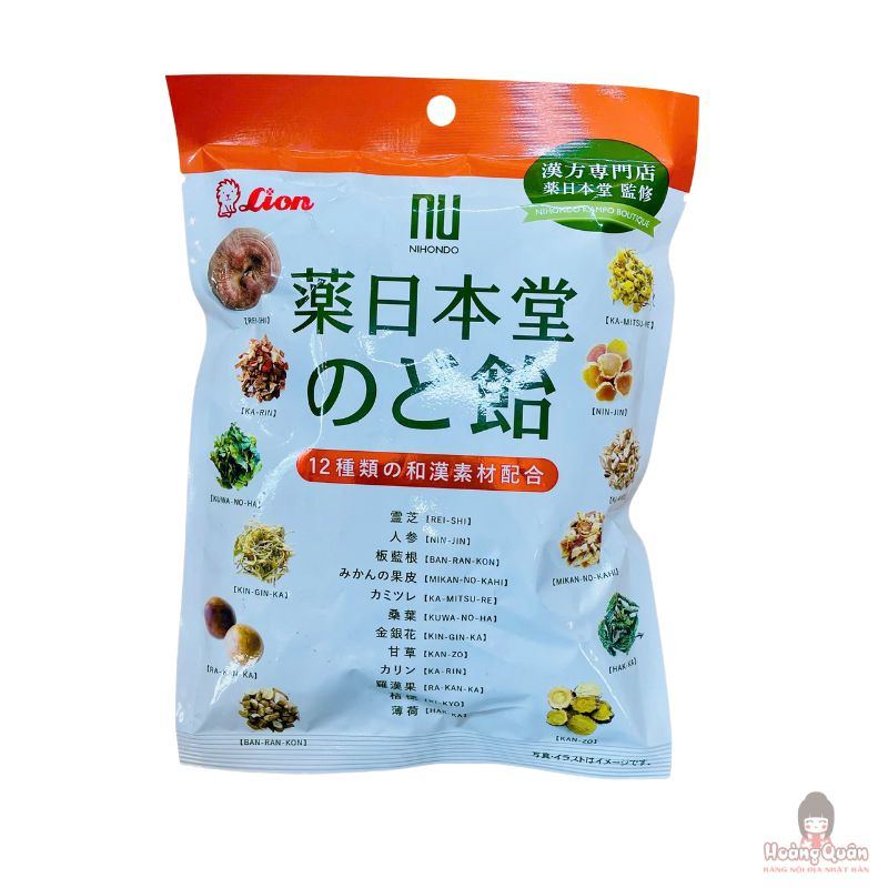 Kẹo thảo dược Lion 12 vị