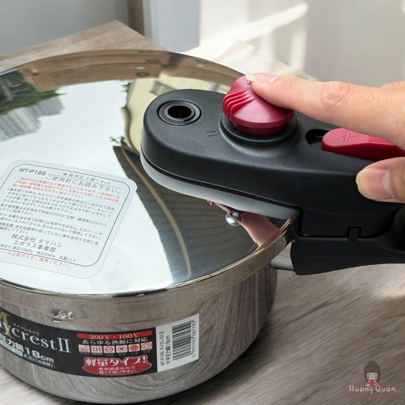 Nồi áp suất mini 2 chế độ nấu thông minh Tamahashi 2.5l