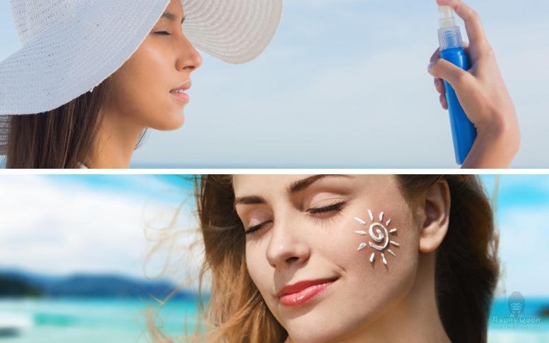 kem chống nắng dạng xịt hay bôi tốt hơn