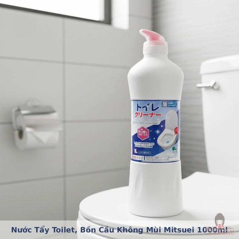 Nước tẩy Toilet không mùi Mitsuei 1000ml