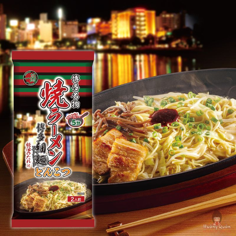Mì Xào Ichiran Yaki Ramen Tonkotsu (2 Phần) 218G giá rẻ