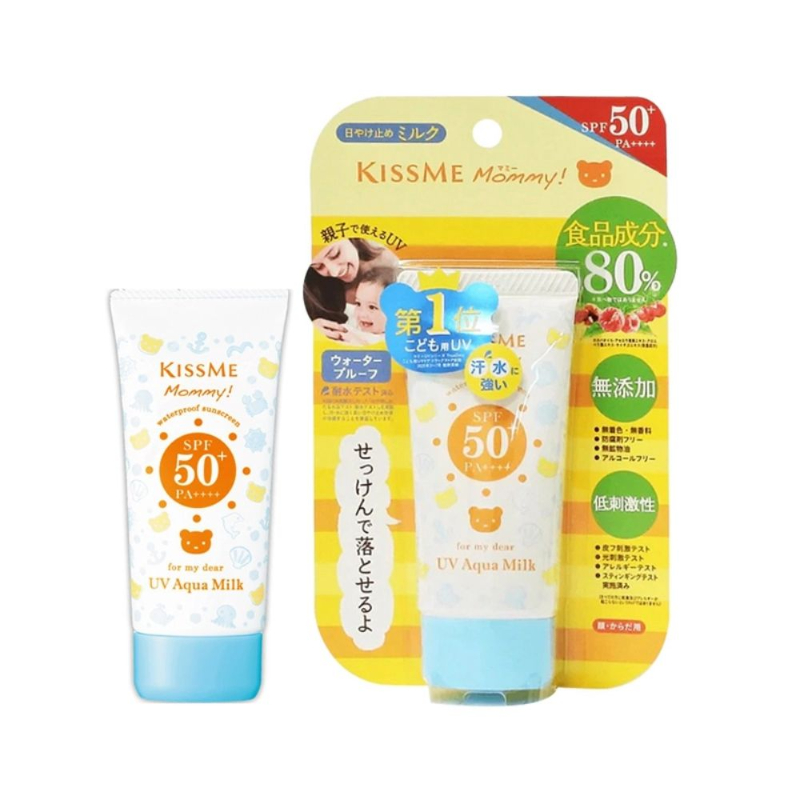 Sữa chống nắng UV Aqua Milk Kissme Mommy 50g