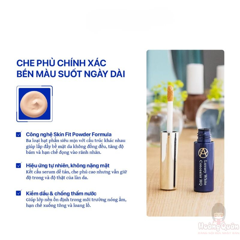 Kem che khuyết điểm Ampleur Luxury White Concealer SPF50+/PA++++ 7g giá rẻ