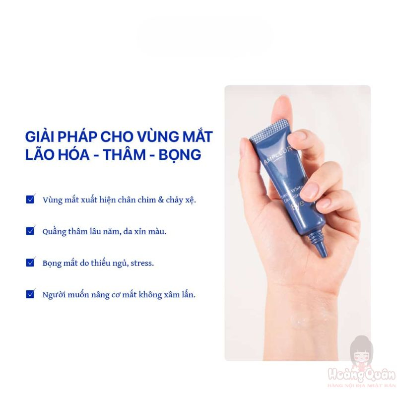 Kem mắt Ampleur Luxury White Concentrate Eye 18g giá rẻ