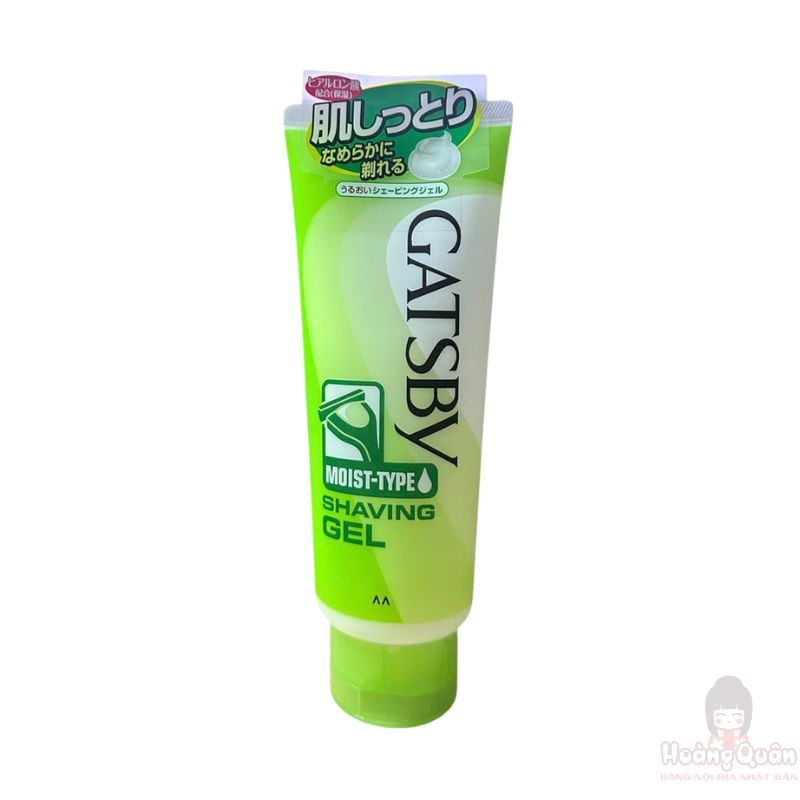 Gel cạo râu GATSBY dưỡng ẩm 205g