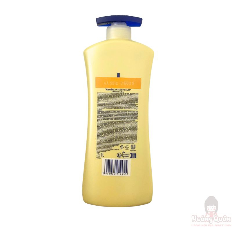 ﻿Sữa dưỡng thể Vaseline Intensive Care Essential Healing 725ml﻿﻿ giá rẻ