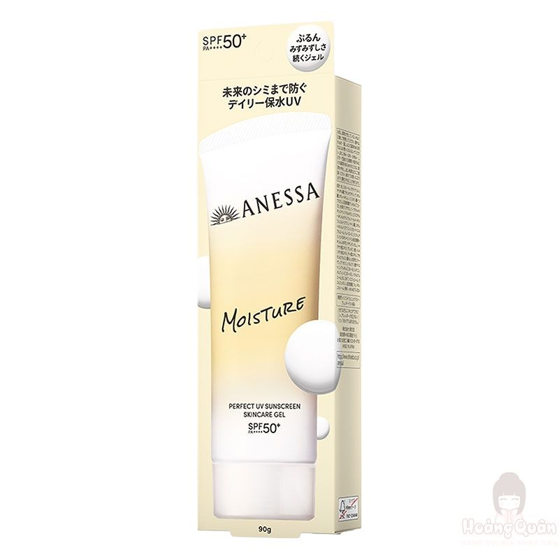 Gel Chống Nắng Anessa Moisture Perfect UV Sunscreen Skincare SPF50+ PA++++ 90g