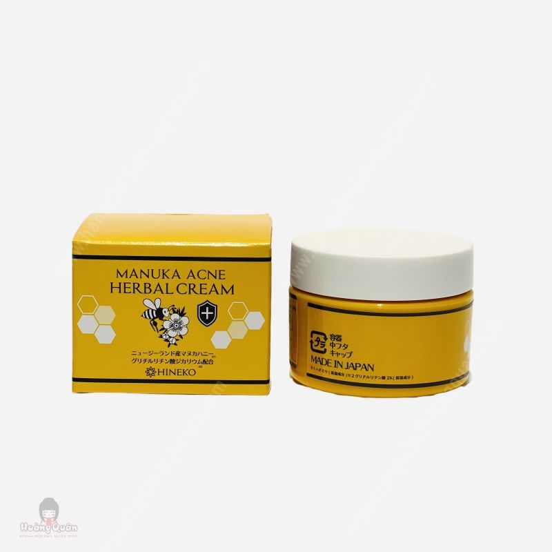 Kem Trị Mụn Hineko Manuka Acne Herbal Cream 30g