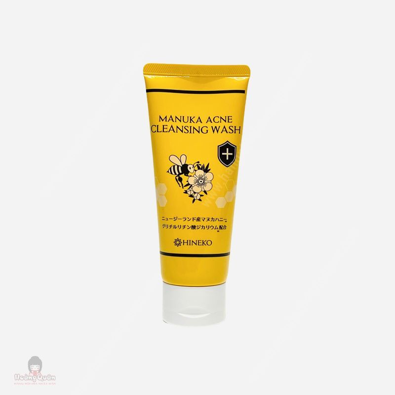 SRM Trị Mụn Hineko Manuka Acne Cleansing Wash 100g