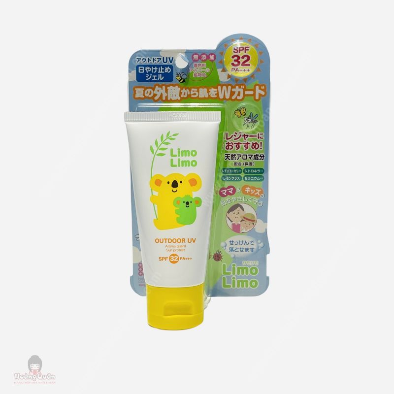Kem Chống Nắng Meishoku Limo Limo SPF 32 Dịu Nhẹ Cho Mẹ & Bé 50g
