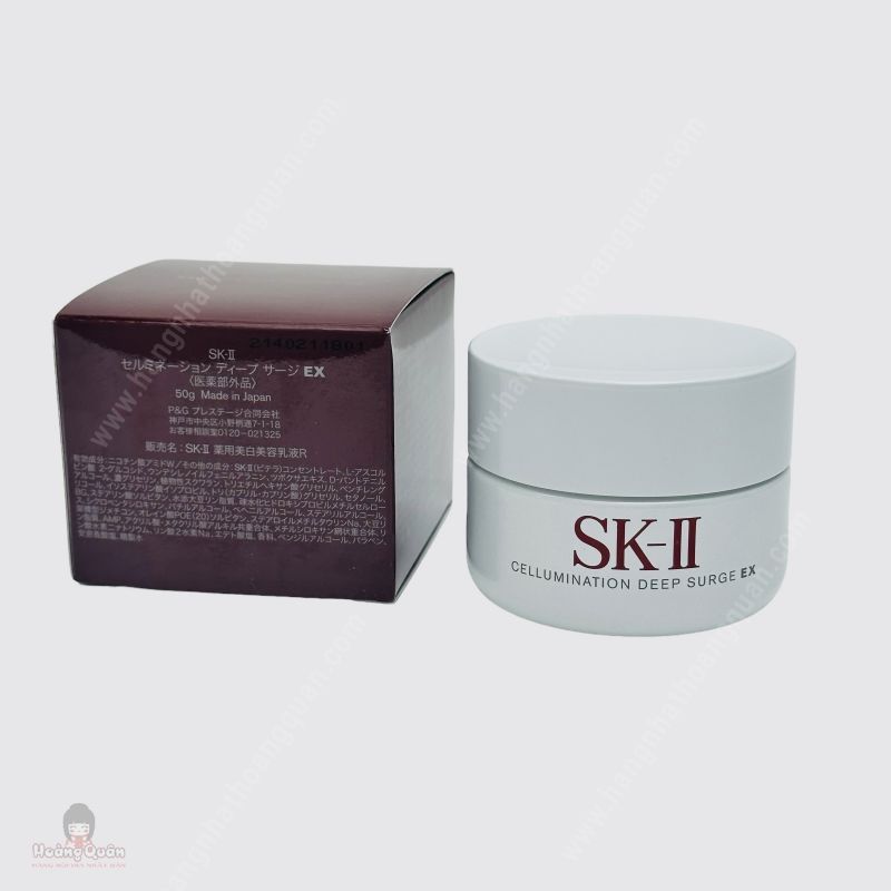 Kem Dưỡng Trắng Da SKII Cellumination Deep Surge EX 50G