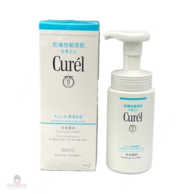 SRM Curél Dạng Bọt Cấp Ẩm Chuyên Sâu 150ml
