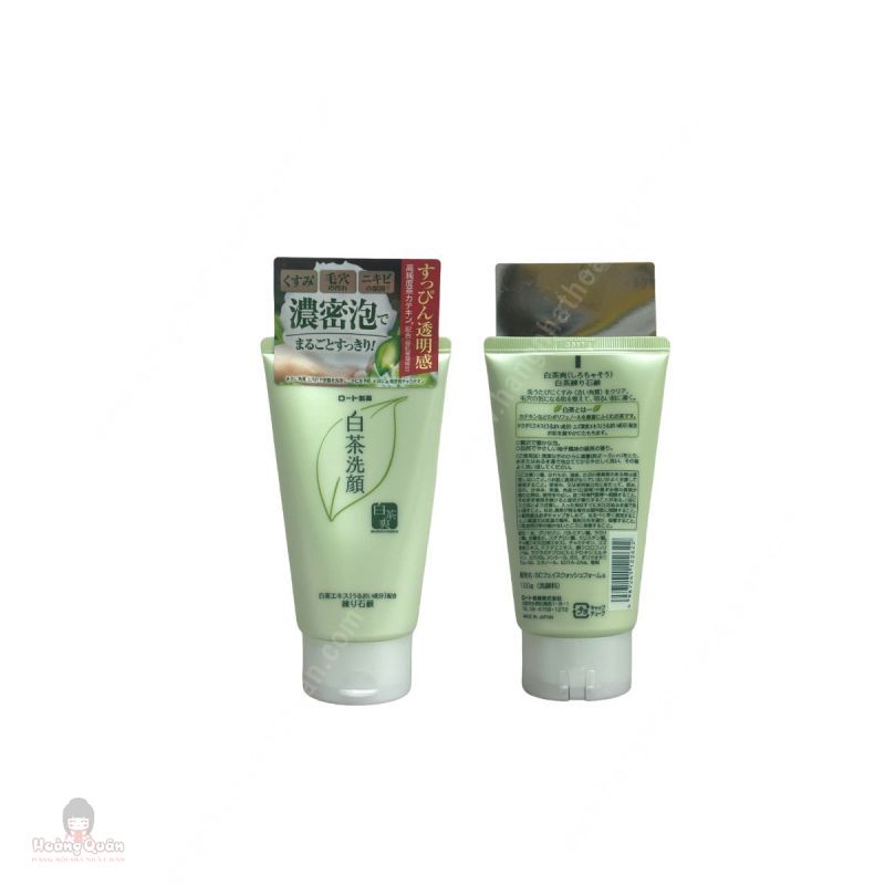 SRM Trà Xanh Rohto Shirochasou 120g